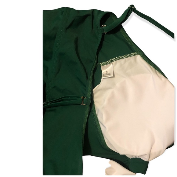 NWOT 2-pc. Tropical Banana Leaf Swimsuit - Picture 4 of 5